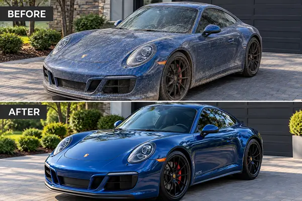Before / After Professional Detailing
