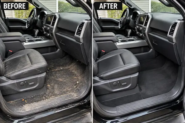 Before/After Auto Detailing